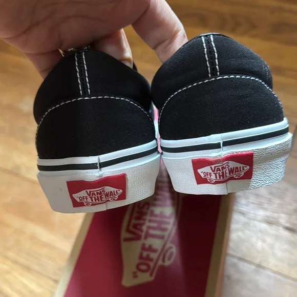 Vans Black Slip-On Sneakers - Picture 4 of 8